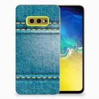 Samsung Galaxy S10e Silicone Back Cover Jeans