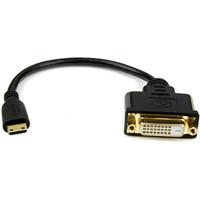 StarTech.com Mini HDMI-naar-DVI-D-adapter - M/F - 20 cm