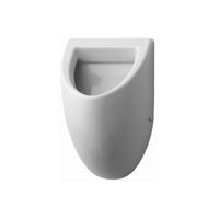 Duravit Universeel Fizz Urinoir 30.5x28.5x50 cm Achter Inlaat Glanzend Keramiek Wit