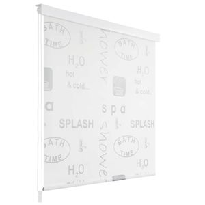 Rolgordijn voor douche 140x240 cm splash