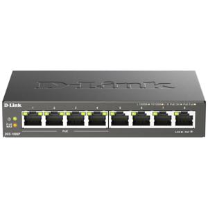 D-Link DGS-1008P/E netwerk-switch Unmanaged L2 Power over Ethernet (PoE) Zwart