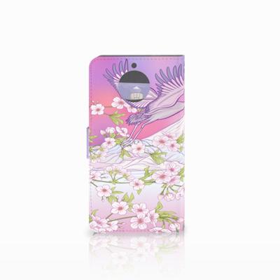 Motorola Moto G5S Plus Telefoonhoesje met Pasjes Bird Flying Motorola Moto G5S Plus Telefoonhoesje met Pasjes Bird Flying