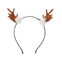 Cepewa Rendier diadeem - gewei - bruin - 19 x 17 cm - polyester   -