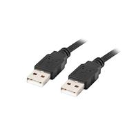 Lanberg USB-kabel CA-USBA-20CU-0010-BK zwart 1 m