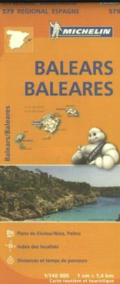 Michelin Wegenkaart 579 Balears / Balearen - Paperback (9782067184473) Michelin Wegenkaart 579 Balears / Balearen - Paperback (9782067184473)