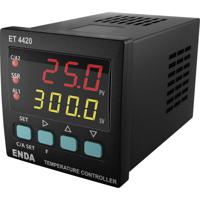 Enda ET4420-230 PID Temperatuurregelaar Pt100, J, K, T, S, R Relais 2 A, SSR (l x b x h) 94 x 48 x 48 mm - thumbnail