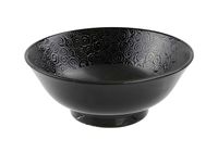 Zwarte Kom - Mixed bowls - 21 x 8.5cm 1300ml