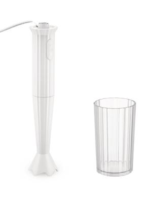 Alessi Plissé staafmixer - wit - basis