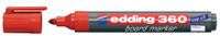 edding whiteboardmarker 360 rood