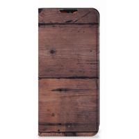 Motorola Moto E7 Power | E7i Power Book Wallet Case Old Wood - thumbnail