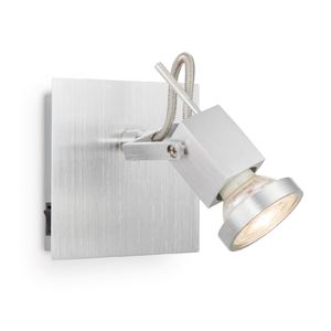 Light depot - LED opbouwspot Cali - 11,5 cm - aluminium - Outlet