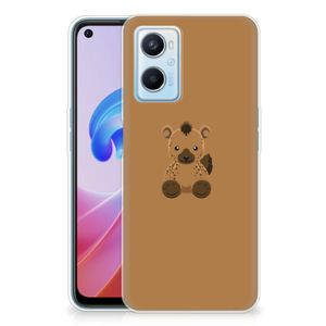 OPPO A96 | OPPO A76 Telefoonhoesje met Naam Baby Hyena