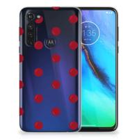 Motorola Moto G Stylus Siliconen Case Cherries