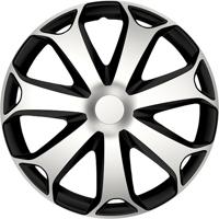 Gorecki wieldoppenset Mega Sil/BL 13 inch zilver 4 stuks