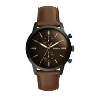 Fossil horloge FS5437 44Mm Townsman bruin