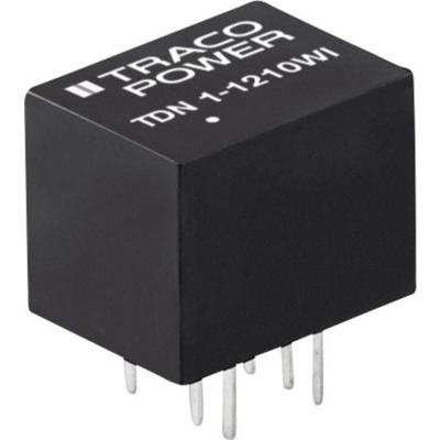 TracoPower TDN 1-2412WI DC/DC-converter, print 24 V/DC +12 V/DC 90 mA 1 W Aantal uitgangen: 1 x