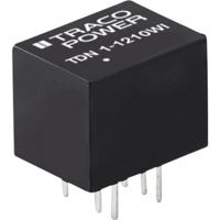 TracoPower TDN 1-2412WI DC/DC-converter, print 24 V/DC +12 V/DC 90 mA 1 W Aantal uitgangen: 1 x