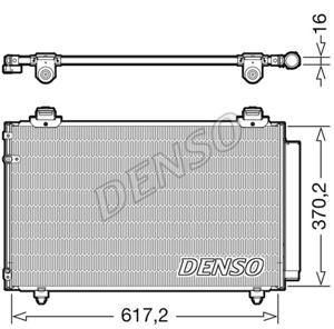 Condensor, airconditioning DENSO, u.a. für Toyota