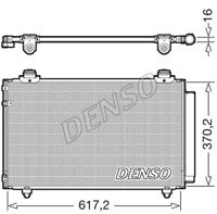 Condensor, airconditioning DENSO, u.a. für Toyota