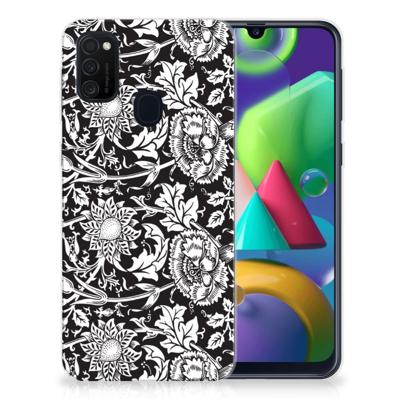 Samsung Galaxy M21 | M30s TPU Case Black Flowers
