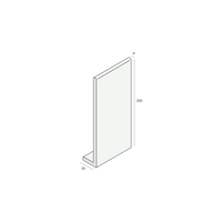 Heering Hardschuim Dakrandpaneel - 200x35x9