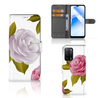 OPPO A16/A16s/A54s Hoesje Roses - thumbnail