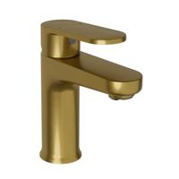 Linie Astor standaard wastafelkraan brushed gold