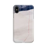 Stone White: iPhone X Volledig Geprint Hoesje