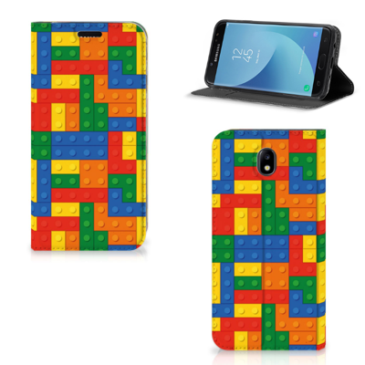 Samsung Galaxy J7 2017 | J7 Pro Hoesje met Magneet Blokken Samsung Galaxy J7 2017 | J7 Pro Hoesje met Magneet Blokken