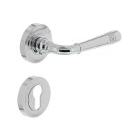 Intersteel Deurkruk Helena op rozet met profielcilinderrozetten - chroom