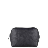 Cowboysbag X Bobbie Bodt Wash Bag Ruby Croco Black