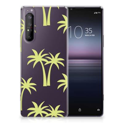 Sony Xperia 1 II TPU Case Palmtrees Sony Xperia 1 II TPU Case Palmtrees