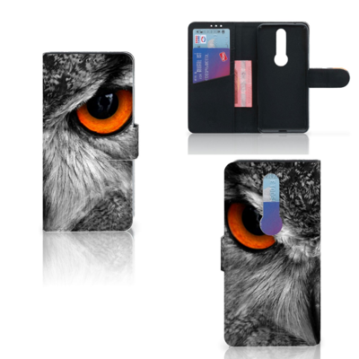 Nokia 4.2 Telefoonhoesje met Pasjes Uil