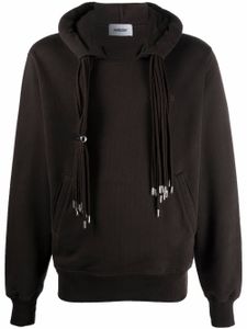 AMBUSH hoodie à lien de resserrage - Marron