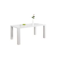 Eettafel Lisboa Wit 140 cm