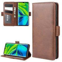 Xiaomi Mi Note 10/10 Pro Wallet Case met Magnetische Sluiting - Koffie - thumbnail