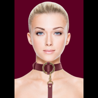 Ouch! by Shots Luxurious Collar with Leash