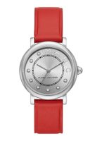 Horlogeband Marc by Marc Jacobs MJ1632 Leder Rood 14mm