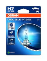 OSRAM COOL BLUE INTENSE H7, +100% meer helderheid, tot 5.000K, halogeenkoplamp, LED-look, Single Blister (1 lamp)