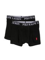 Ralph Lauren Kids lot de deux boxers à motif Polo Pony - Noir - thumbnail