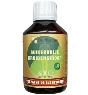 Artelle Artelle Kruidensiroop Suikervrij (200ml)