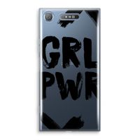 Girl Power #2: Sony Xperia XZ1 Transparant Hoesje