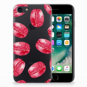 iPhone SE 2022 | SE 2020 | 8 | 7 Siliconen Case Pink Macarons