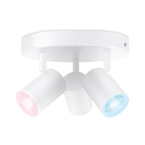 Philips Lighting 8719514554511 IMAGEO WiZ Spots 3x5W W 22-65K RGB RD LED-plafondlamp LED 15 W Wit