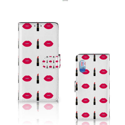 Samsung Xcover Pro Telefoon Hoesje Lipstick Kiss Samsung Xcover Pro Telefoon Hoesje Lipstick Kiss