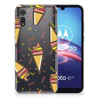 Motorola Moto E6s Siliconen Case Icecream