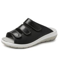 Bighorn 4201 Zwart Gezondheidsslippers Dames 