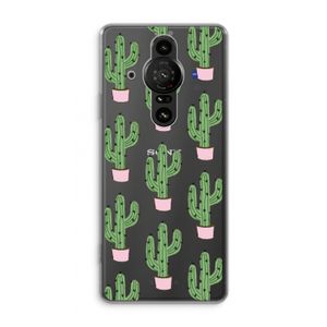 Cactus Lover: Sony Xperia Pro-I Transparant Hoesje