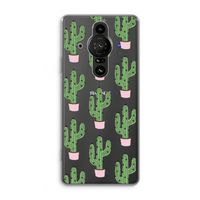 Cactus Lover: Sony Xperia Pro-I Transparant Hoesje