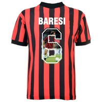 AC Milan Retro Voetbalshirt 1979-1980 + Baresi 6 (Foto Style)